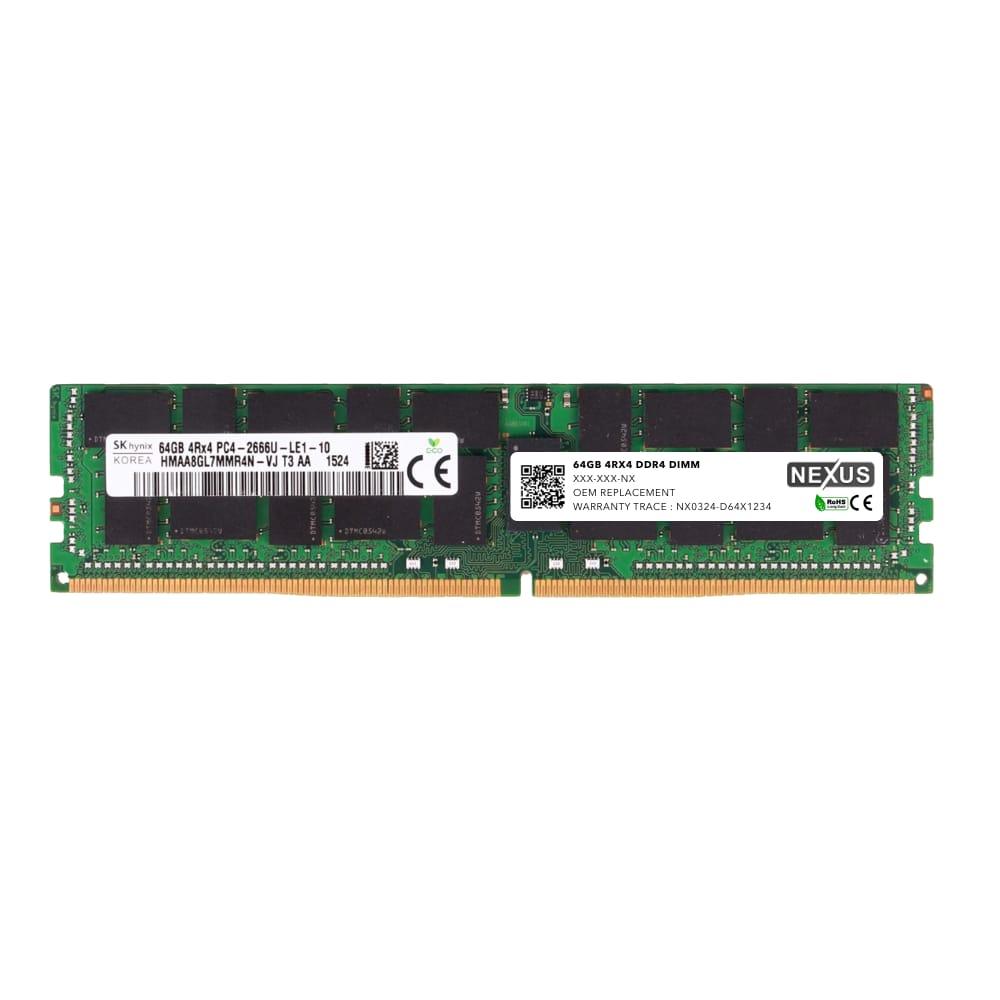 01KR356 - 64GB 2Rx4 TruDDR4 2933MHz RDIMM - Nexus Memory